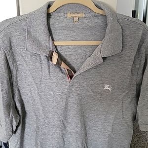 Burberry Large gray polo